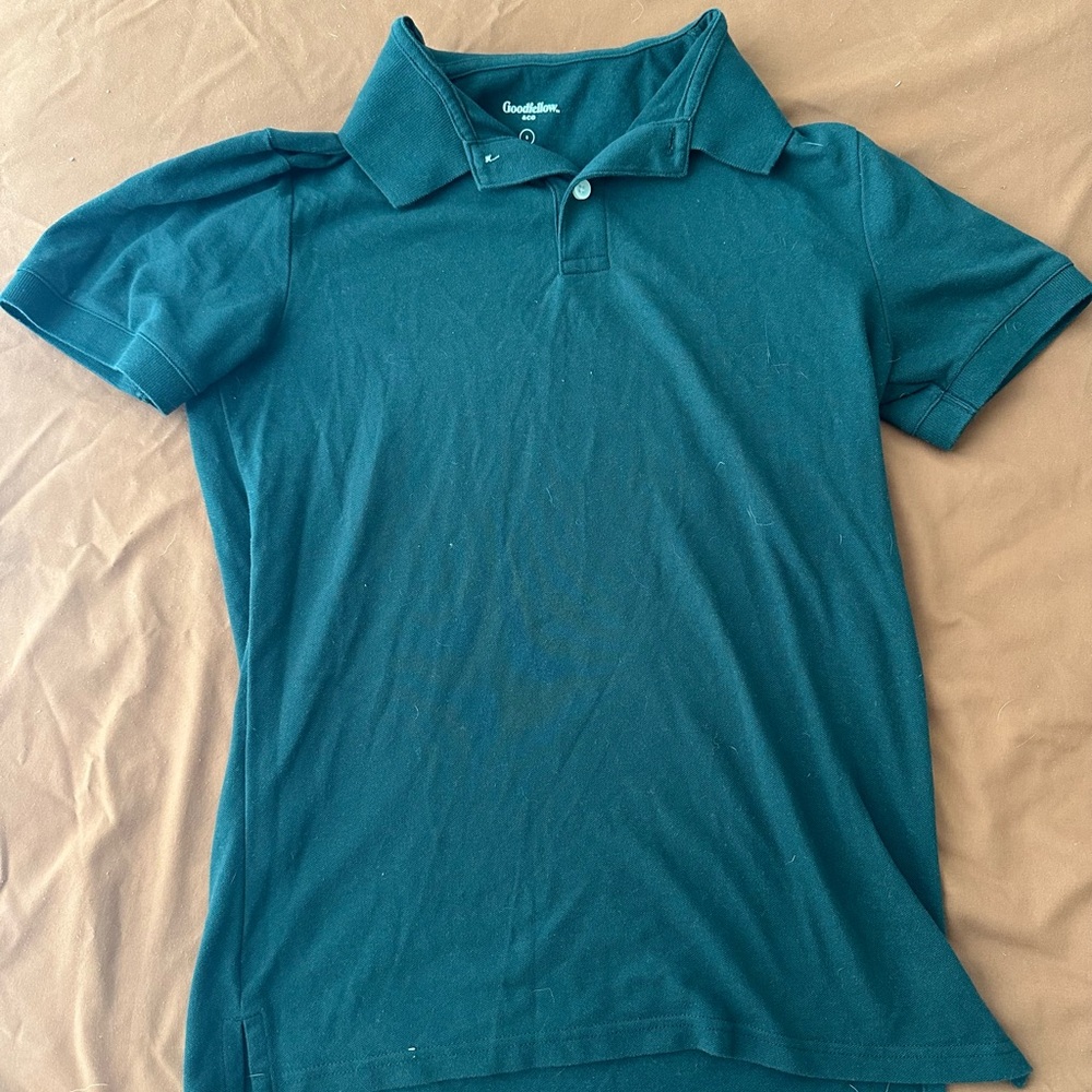 Green Collared shirt